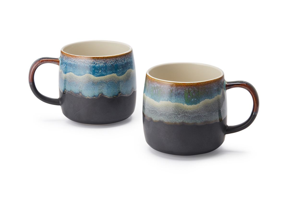 Keramikbecher Mick – 0,5 l, Reactive Glaze, spülmaschinengeeignet – Potio