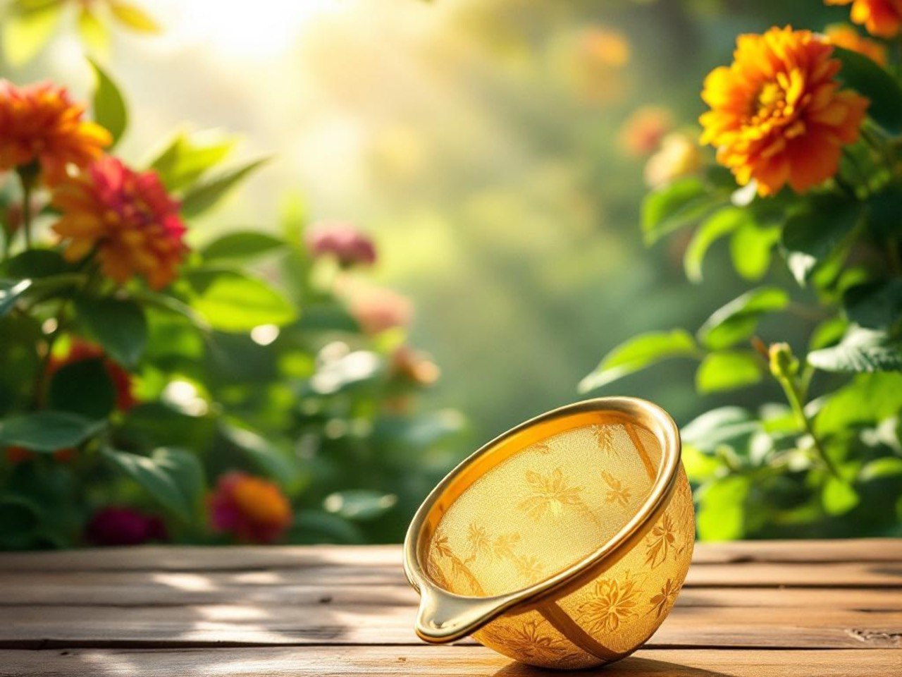 Eleganter Teefilter aus Edelstahl für losen Tee – ideal für Tassen und Kannen
