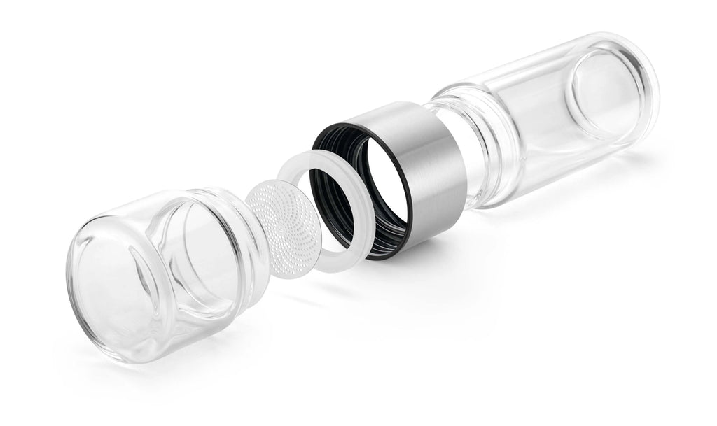 Integrierter Edelstahlfilter der Tee-Trinkflasche von Samadoyo
