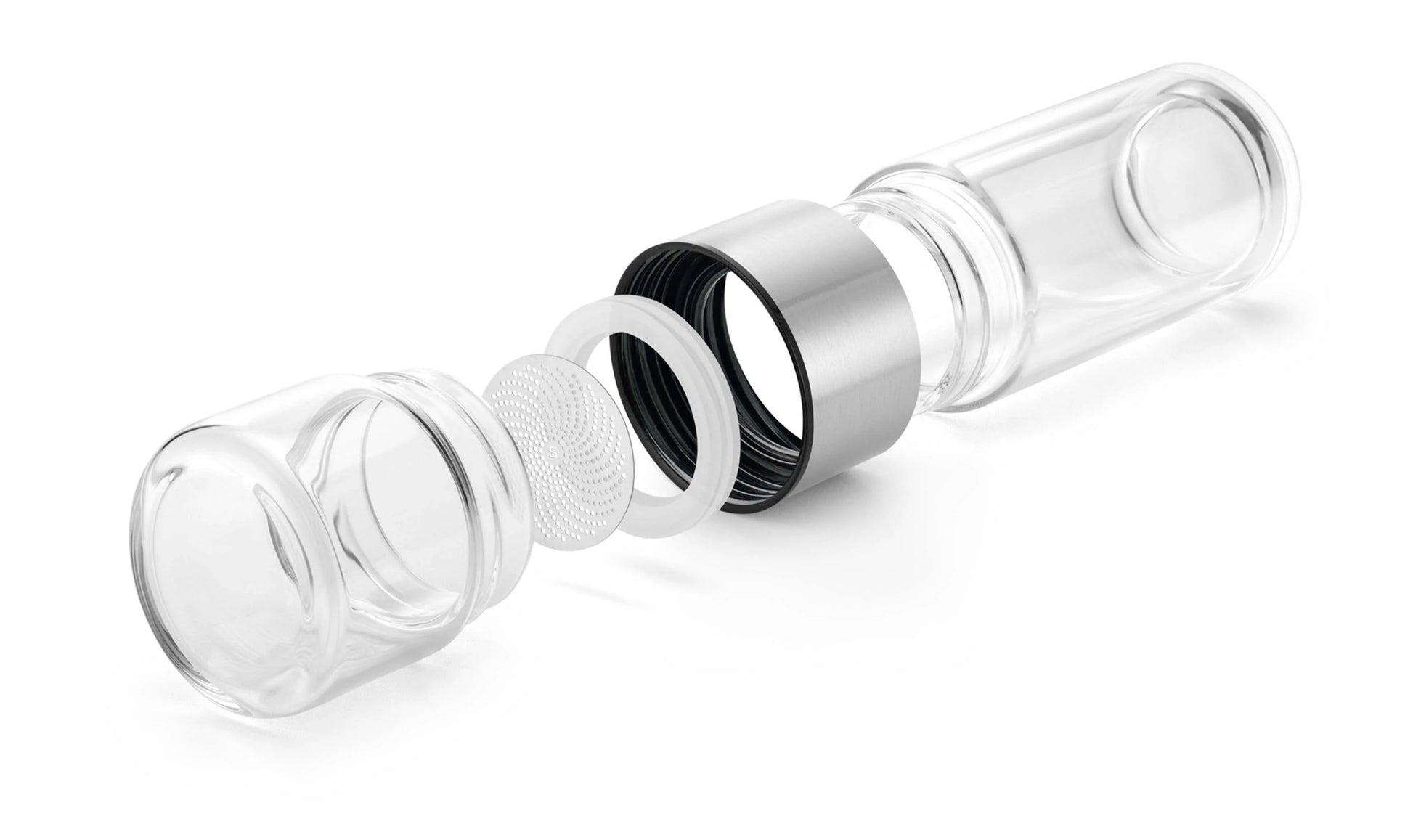Integrierter Edelstahlfilter der Tee-Trinkflasche von Samadoyo
