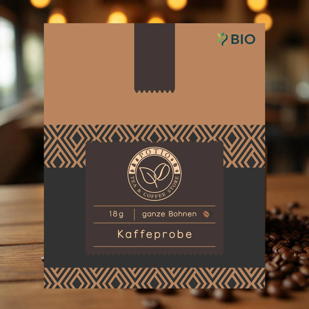 Kaffeeverpackung mit Herkunft Kongo – geröstete Bohnen für Siebträger und Filter