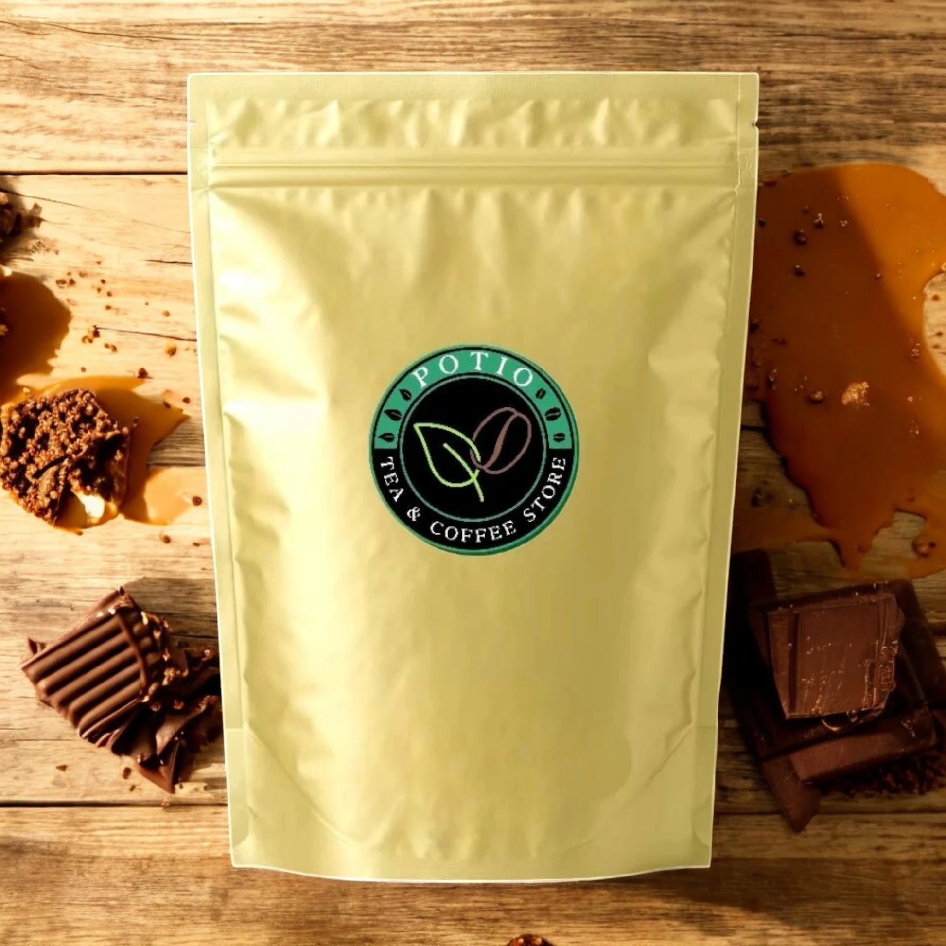 Karamell-Schoko Kaffee – ganze Bohnen mit süßem Aroma