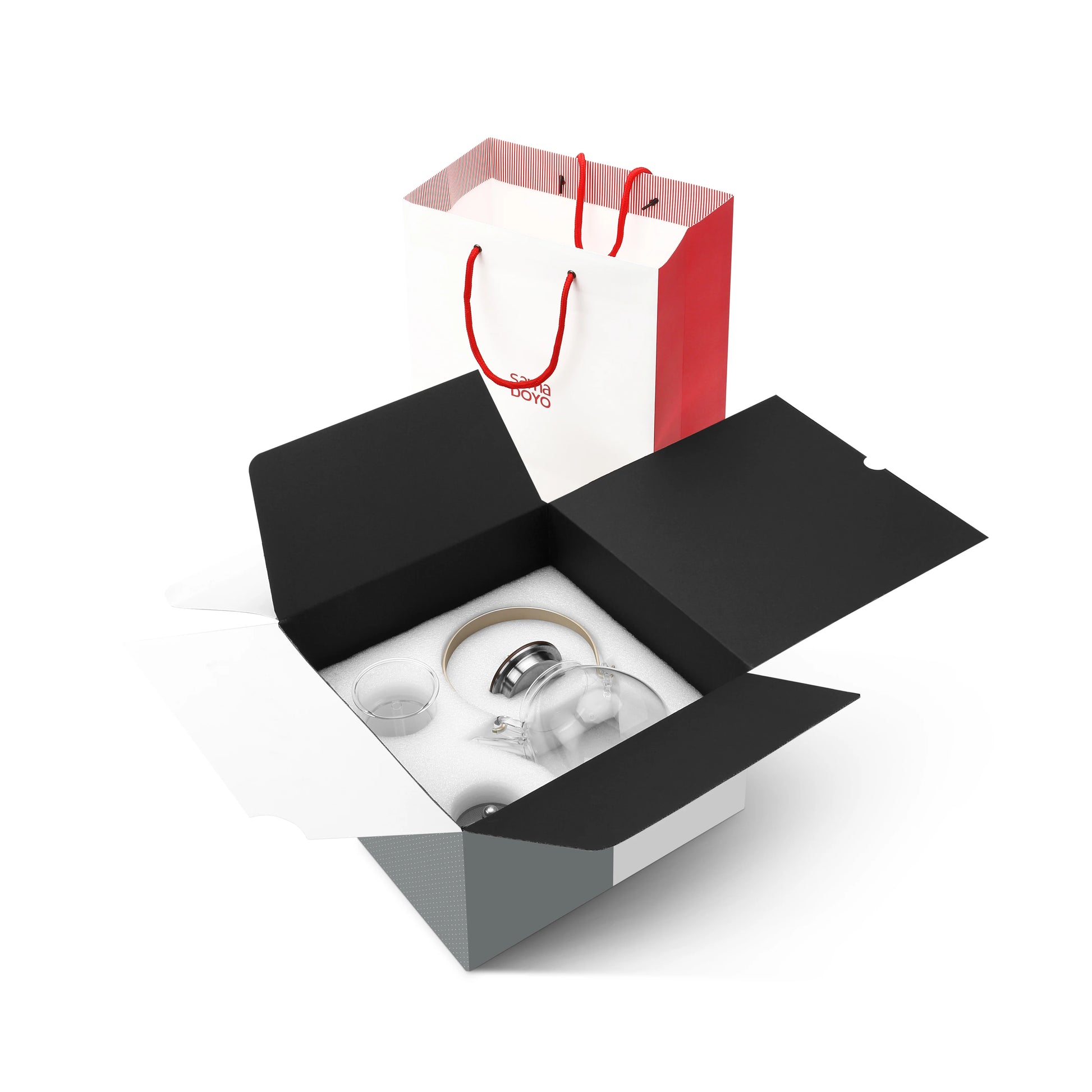 SAMA DOYO Teekanne in Geschenkverpackung mit Zubehör
