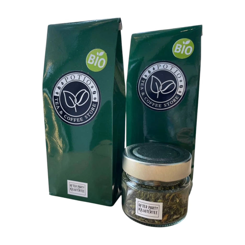 Aromatische Teemischung mit Kurkuma, Fenchel und ätherischen Ölen – koffeinarm & bio