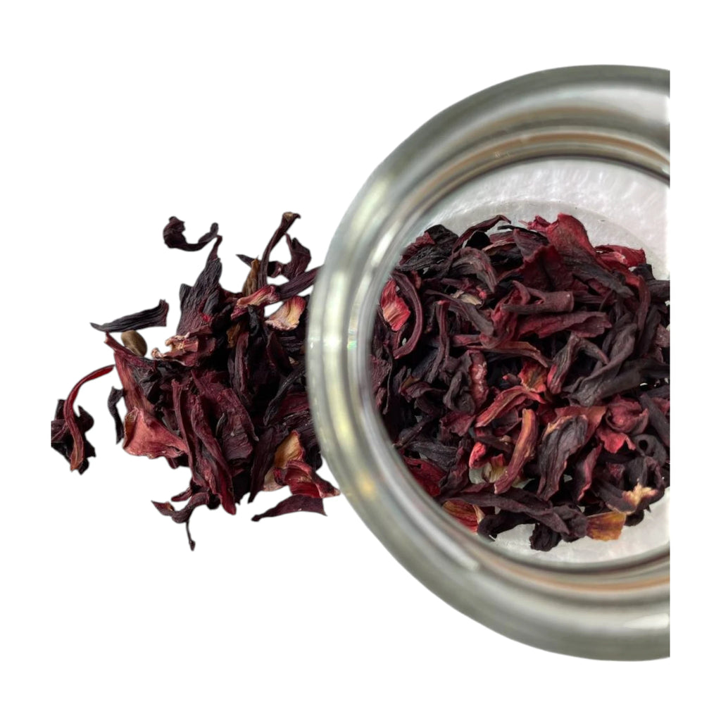 Hibiskusblüten lose in Premium-Bioqualität – für Tee und Cold Brew von Potio