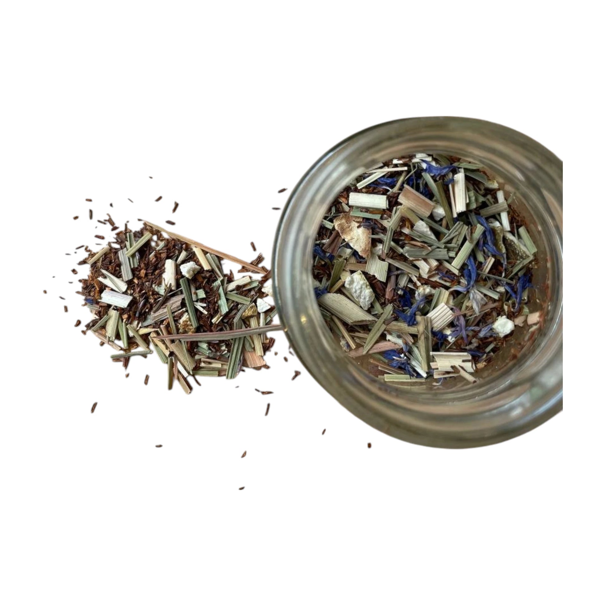 Kalahari Rooibos Tee mit Orangenschale und Zitronengras – aromatischer Früchtetee ohne Koffein

