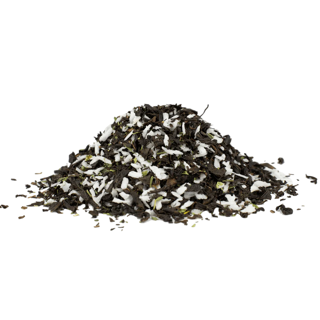Exotische Schwarztee-Mischung mit Kokos und Vanille