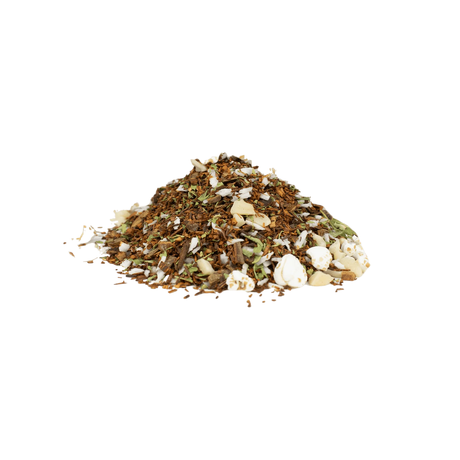 Bio Rooibos Tee Mandeltraum mit Kokos, Zimt und Mandeln – exotischer loser Tee von Potio im Glas oder Beutel